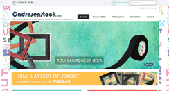 Desktop Screenshot of cadresenstock.com